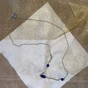 Kendra Scott Elisa Blue Pendant, adjustable Necklace. ALL OFFERS CONSIDERED